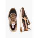 W6YZ sneaker Man in suede 1A61 Marrone/Nero