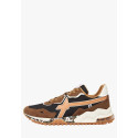 W6YZ sneaker Man in suede 1A61 Marrone/Nero