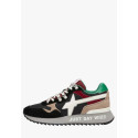W6YZ yak-m. Sneakers in tessuto tecnico e suede 1A62 Nero/Grigio