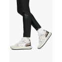 W6YZ YAK-W Sneakers in Suede 1M14 Rosa-Bianco