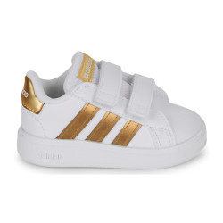 ADIDAS SCARPE BABY GRAND COURT 2.0 GY2576 BIANCO/ORO