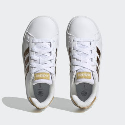 ADIDAS SCARPE BABY GRAND COURT 2.0 GY2576 BIANCO/ORO