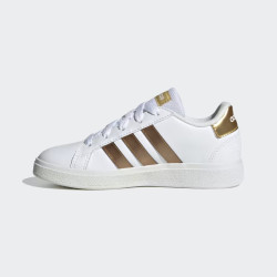 ADIDAS SCARPE BABY GRAND COURT 2.0 GY2576 BIANCO/ORO