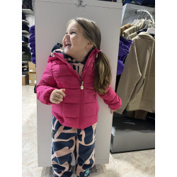 Armani EA7 Piumino Bambina 8NFB08 Fucsia