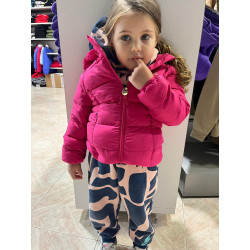 Armani EA7 Piumino Bambina 8NFB08 Fucsia