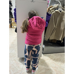 Armani EA7 Piumino Bambina 8NFB08 Fucsia