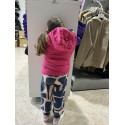Armani EA7 Piumino Bambina 8NFB08 Fucsia