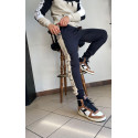 Armani EA7 Tuta Man 6LPM15 Nero/Beige