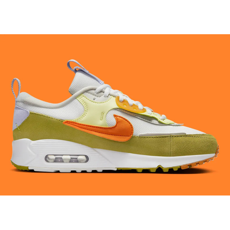 Scarpa Nike Air Max 90 Futura FN3703 Summit White/Mandarin