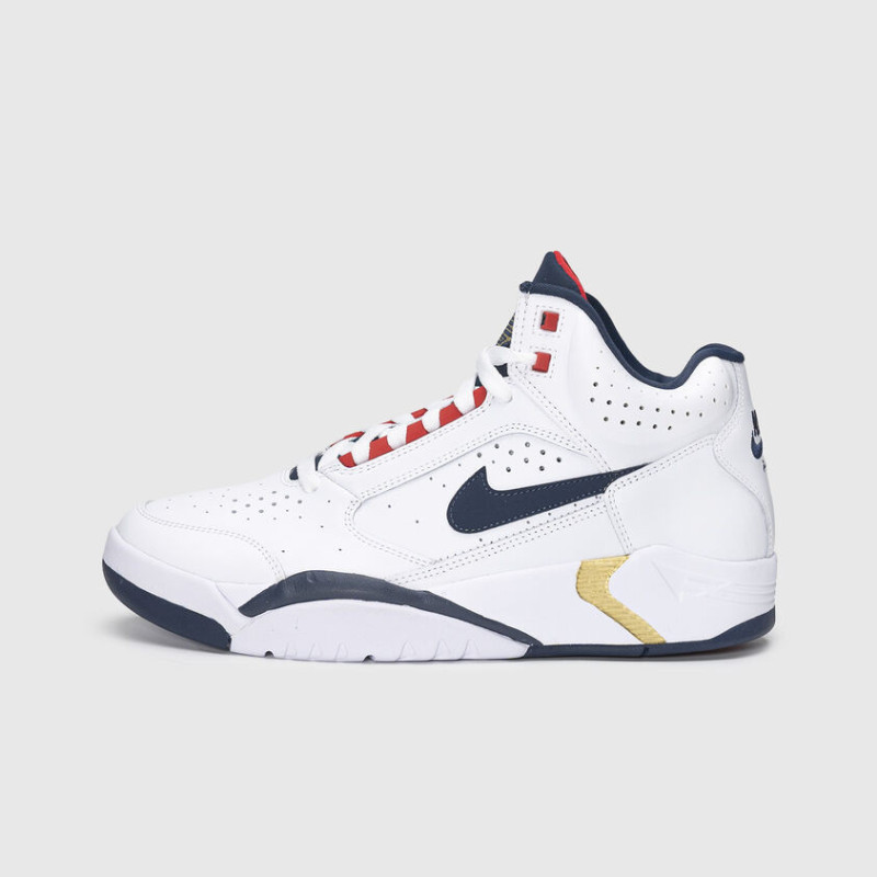 NIKE AIR FLIGHT LITE MID DJ2518 WHITE/NAVY/GOLD