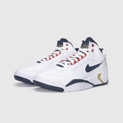 NIKE AIR FLIGHT LITE MID DJ2518 WHITE/NAVY/GOLD