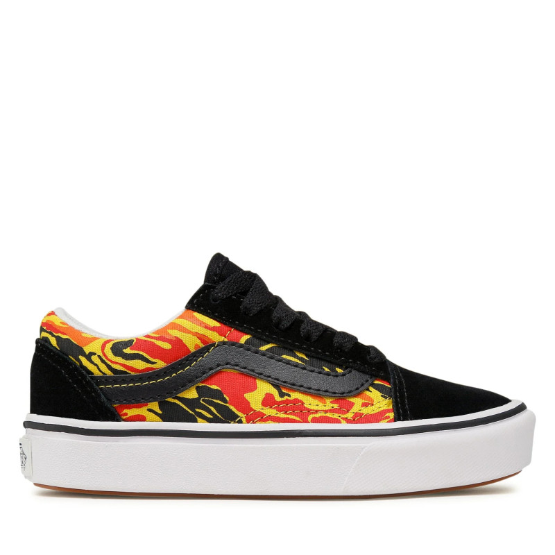 Vans Sneakers Bambino VN0A4U1Q31O1 Nero-Fiamma