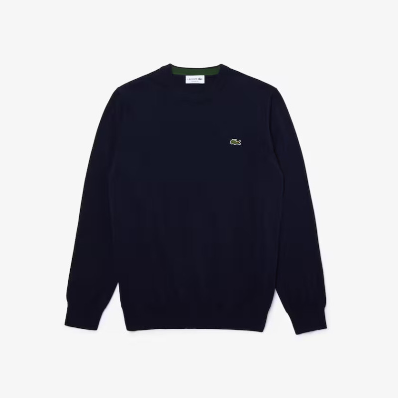 Polo Lacoste L.12.12 di taglio classico in petit piqué Blu