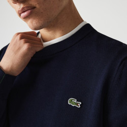 Polo Lacoste L.12.12 di taglio classico in petit piqué Blu