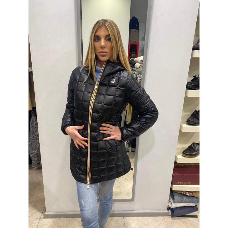 K-WAY GIACCA DONNA SOPHIE MICRO RIPSTOP MARMOTTA K111EUW BORDEAUX