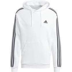 Adidas Felpa Uomo con cappuccio IJ6476 Bianco