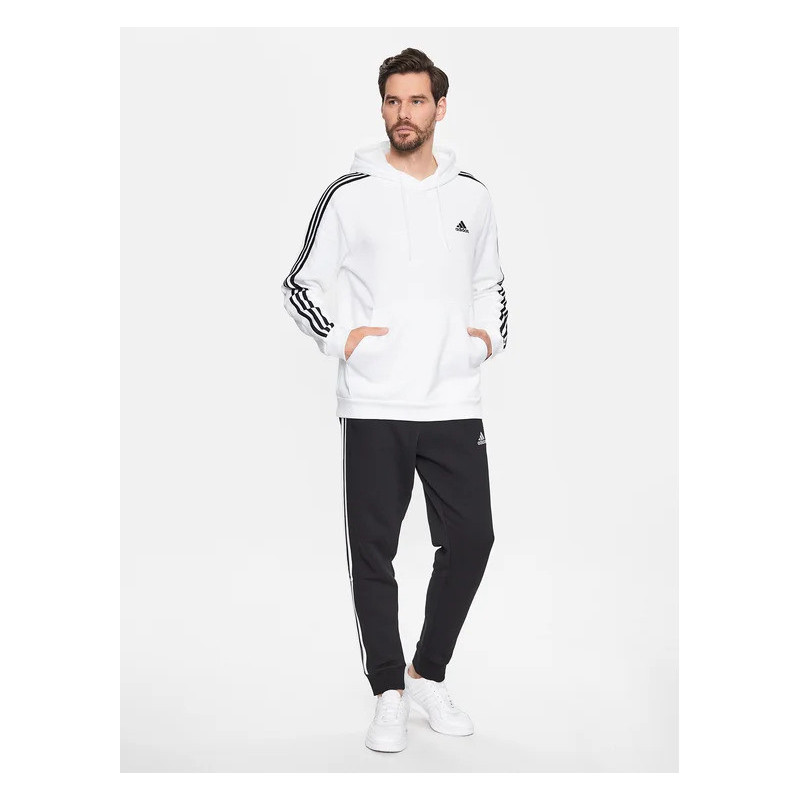 Adidas Felpa Uomo con cappuccio IJ6476 Bianco