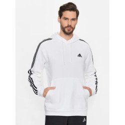 Adidas Felpa Uomo con cappuccio IJ6476 Bianco