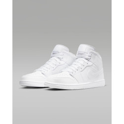 Jordan Air Jordan 1 Mid Sneakers Uomo 554724 White