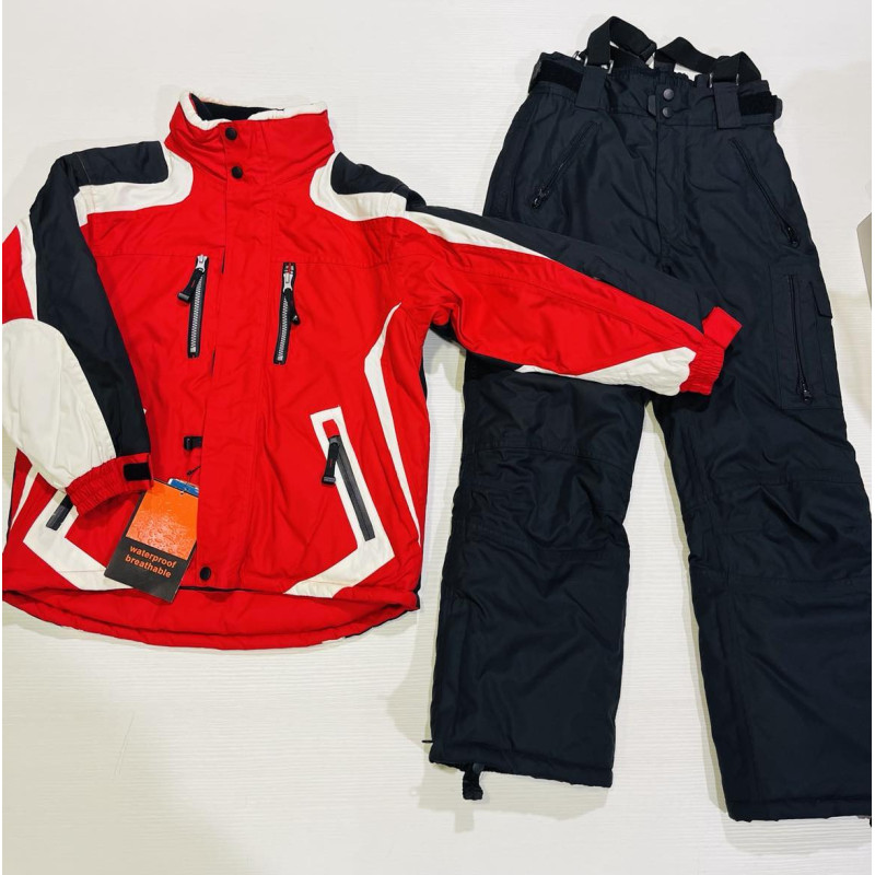 Ast Completo Sci Bambino 3783227 Rosso