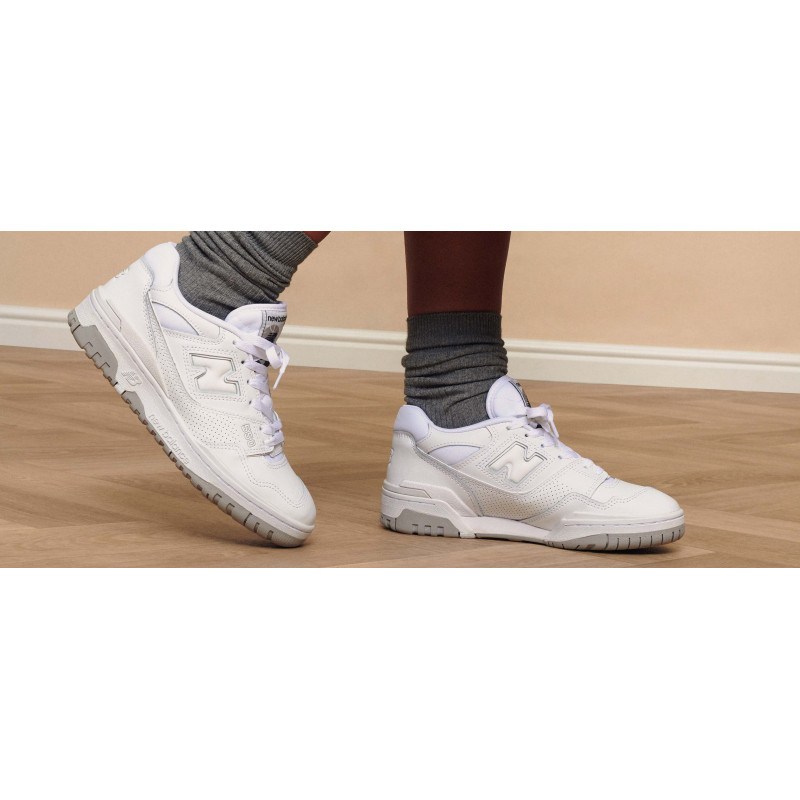 NEW BALANCE 550 SNEAKERS UNISEX BB550PB1 WHITE
