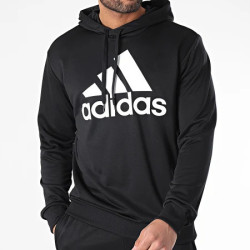 ADIDAS Tuta Garzata con felpa con cappuccio  IP1610 Nero