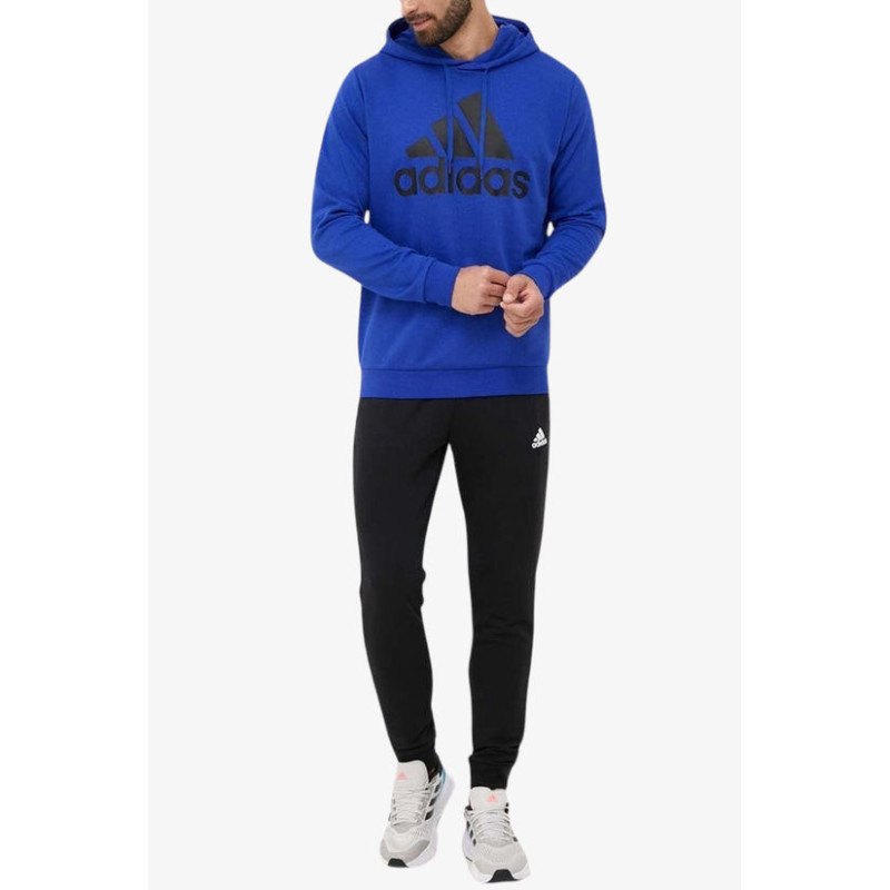 ADIDAS Tuta Garzata con felpa con cappuccio  IP1610 Nero