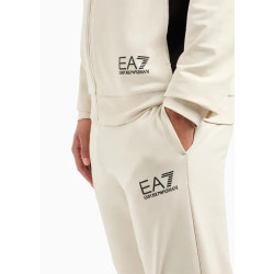 EA7 Tuta Summer Block in cotone 3DPV10 Beige