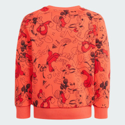 ADIDAS FELPA X DISNEY MICKEY MOUSE BAMBINO IN7299 ARANCIO