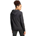 Adidas Felpa con Cappuccio Donna  Print 3-Stripes IL5872 Nero/Maculato