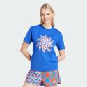ADIDAS MAGLIETTA CON GRAFICA X FARM RIO IQ4485 ROYAL