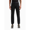 ARMANI EA7 Felpa con cappuccio Gold Label in tessuto tecnico  stretch 3DPM12