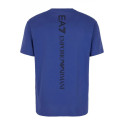 ARMANI EA7  T-shirt girocollo Logo Series in cotone 8NPT18 Rosso