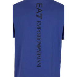 ARMANI EA7  T-shirt girocollo Logo Series in cotone 8NPT18 Rosso