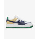 Nike Air Force 1 Shadow Donna DZ1847 Bianco/Malachite/Midnight Navy
