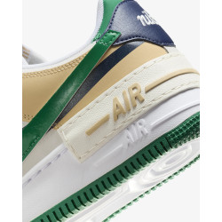 Nike Air Force 1 Shadow Donna DZ1847 Bianco/Malachite/Midnight Navy