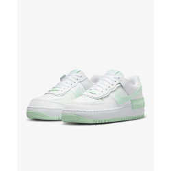 Nike Air Force 1 Shadow Donna DZ1847 Bianco/Malachite/Midnight Navy