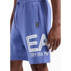 ARMANI EA7 Bermuda Logo Series in cotone 3DPS76 Polvere