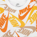 NIKE Completo Bambino 86H749 Bianco/Arancio