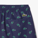 LACOSTE COSTUME DA BAGNO CON COCCODRILLO STAMPATO MH7188 VERDE