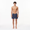LACOSTE COSTUME DA BAGNO CON COCCODRILLO STAMPATO MH7188 VERDE