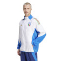 Adidas Tuta Uomo Prematch Italia Europei 2024 IQ2183-IQ2181 Blu