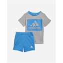 Adidas Completo Bambino SET H65822 Grigio/Azzurro