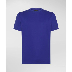 PEUTEREY T-SHIRT STRETCH IN COTONE E SETA ZOLE BEIGE