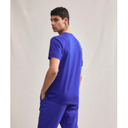 PEUTEREY T-SHIRT STRETCH IN COTONE E SETA ZOLE BEIGE