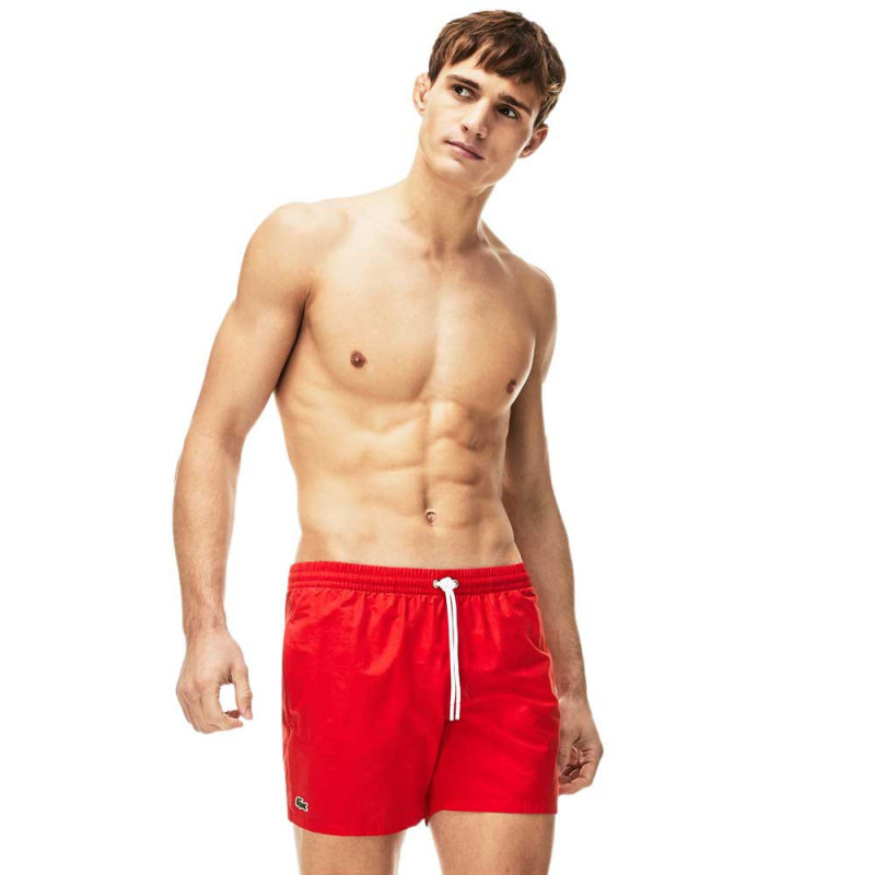LACOSTE COSTUME DA UOMO AD ASCIUGATURA RAPIDA MH7092  ROSSO