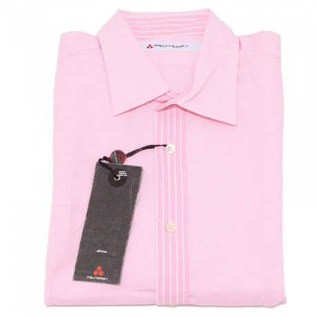 PEUTEREY CAMICIA UOMO CRIVELLI ROSA