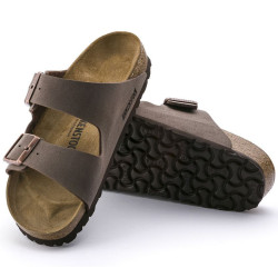 BIRKENSTOCK CIABATTA ARIZONA BIRKO-FLOR 051793 NERO