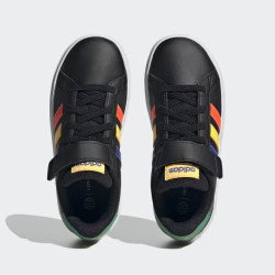 ADIDAS SCARPE GRAND COURT  BAMBINO HP8914 NERO/MULTICOLOR