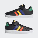 ADIDAS SCARPE GRAND COURT  BAMBINO HP8914 NERO/MULTICOLOR